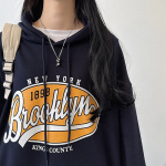 Brooklyn – худи Brooklyn Lettering Oversized Hoodie