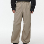 Nylon Parachute Pants [Beige]