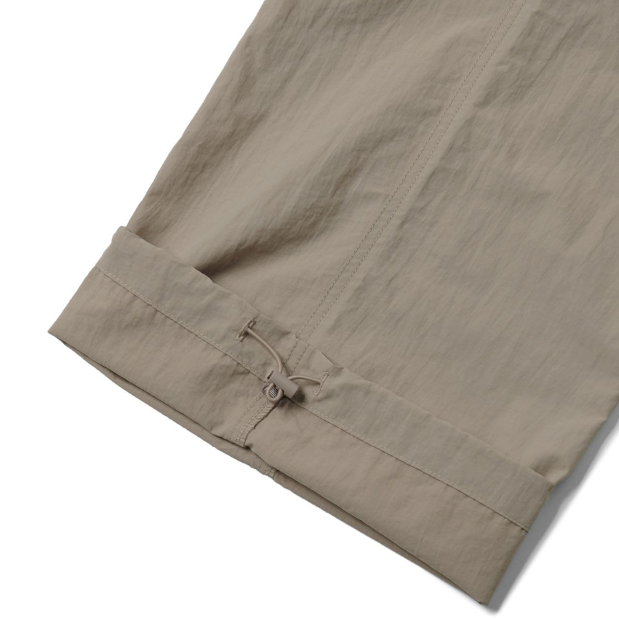 Nylon Parachute Pants [Beige]