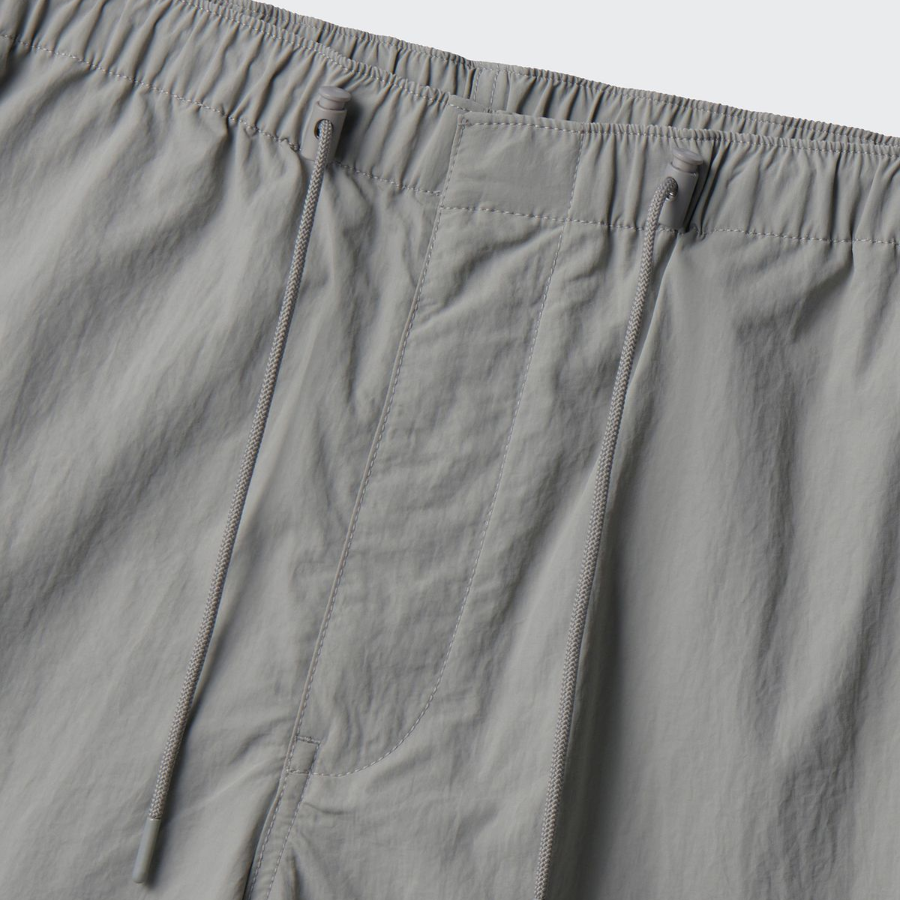 Nylon Parachute Pants [Light Gray]