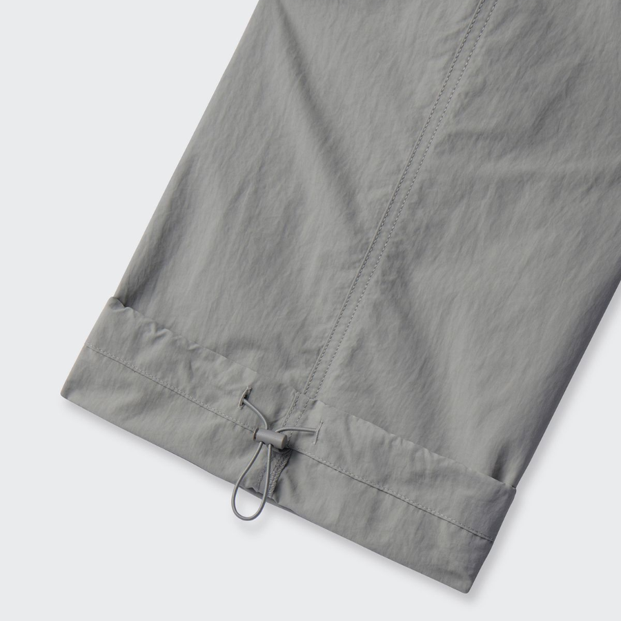 Nylon Parachute Pants [Light Gray]