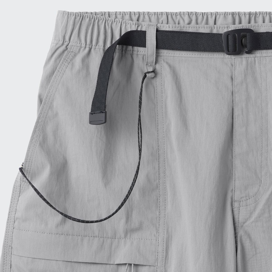 City Leisure CN Belted Utility Pants [Light Gray]