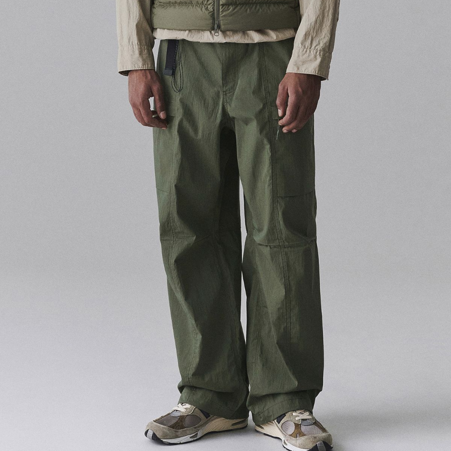 City Leisure CN Belted Utility Pants [Khaki]