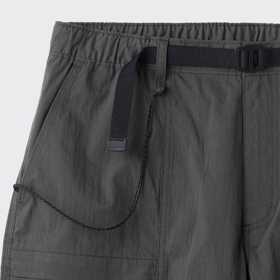 City Leisure CN Belted Utility Pants [Gray]