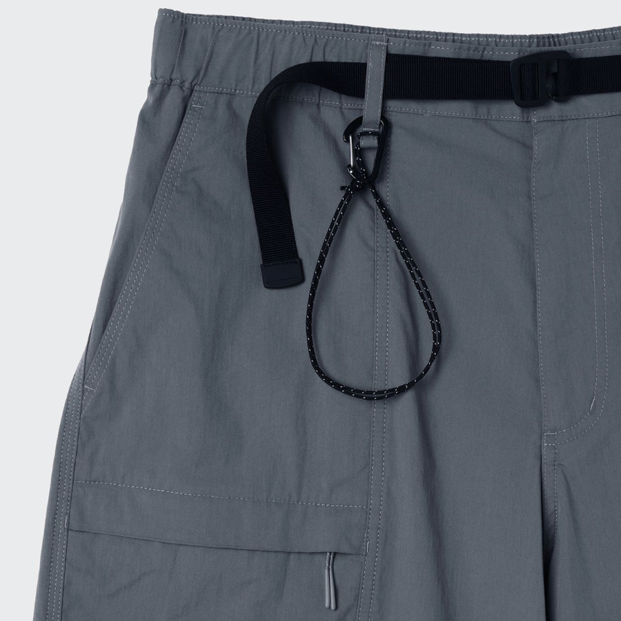 City Leisure CN Belted Utility Pants [Blue Gray]