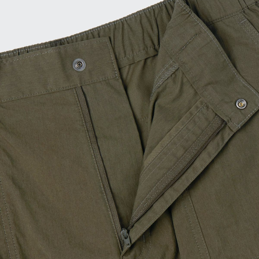 City Leisure CN Belted Utility Pants [Olive Green]