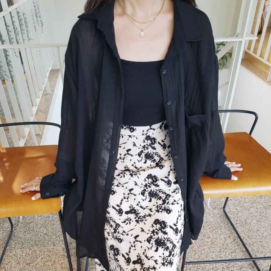 Женственная длинная юбка A-силуэта с цветочным принтом