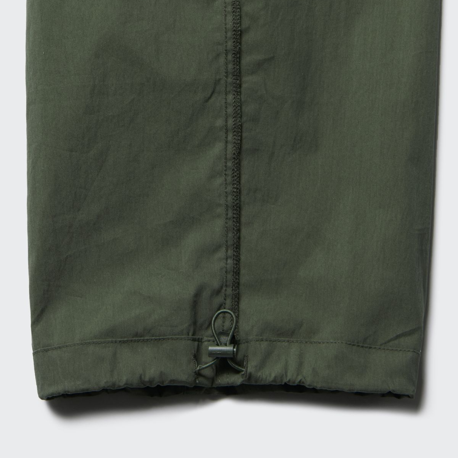 City Leisure CN Wide Belted Parachute Pants [Khaki]