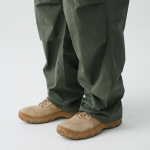 City Leisure CN Wide Belted Parachute Pants [Khaki]