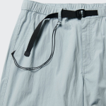 City Leisure CN Wide Belted Parachute Pants [Cloudy Blue]