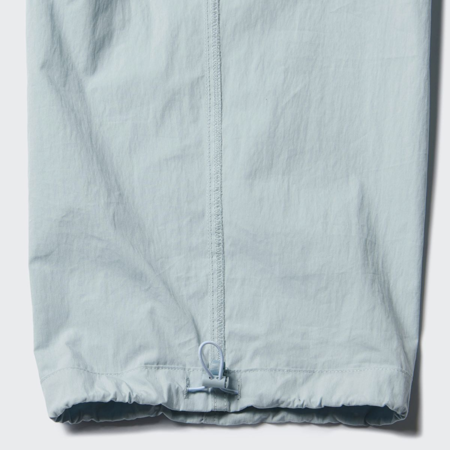 City Leisure CN Wide Belted Parachute Pants [Cloudy Blue]