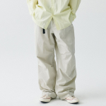 City Leisure CN Wide Belted Parachute Pants [Dusty Cream]
