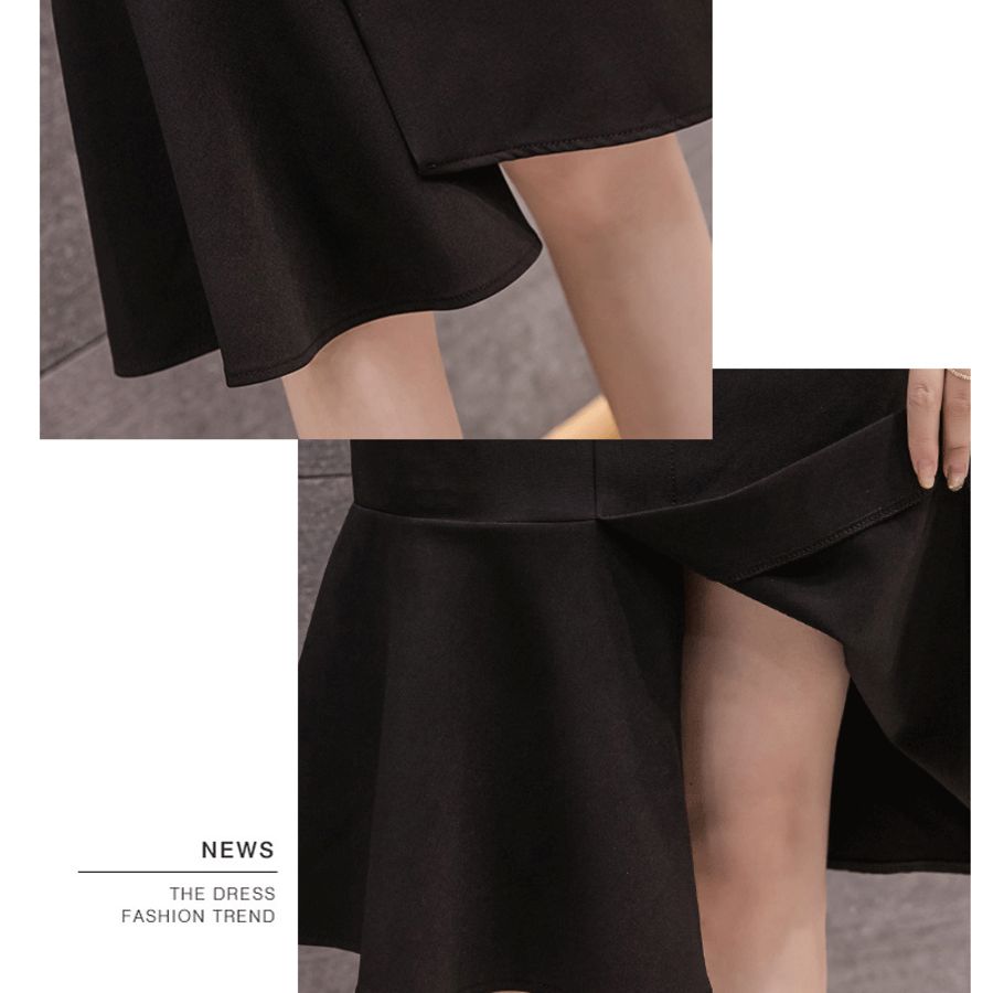 Юбка с высокой талией и эффектом твиста