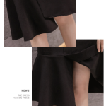 Юбка с высокой талией и эффектом твиста