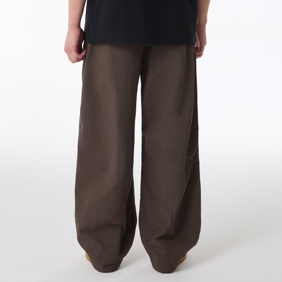 Nylon Balloon Pants [Brown]