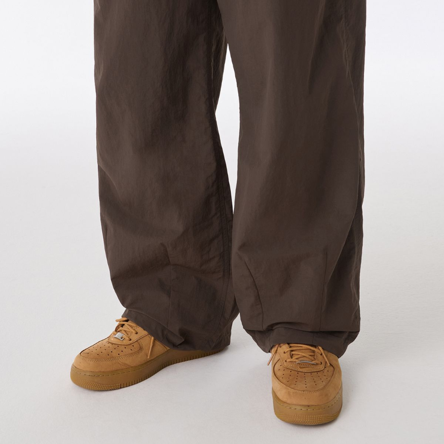 Nylon Balloon Pants [Brown]