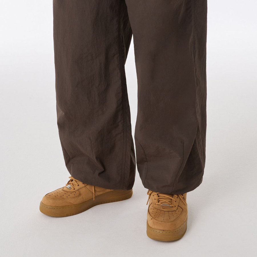 Nylon Balloon Pants [Brown]