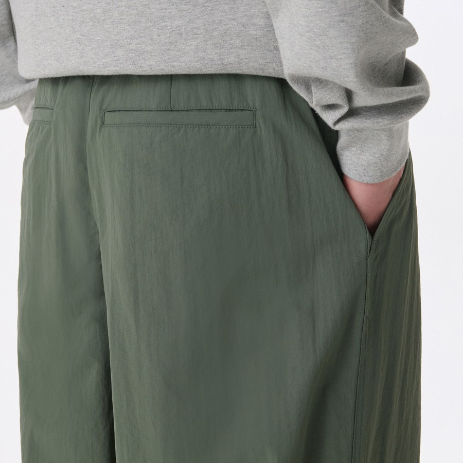 Nylon Balloon Pants [Khaki]
