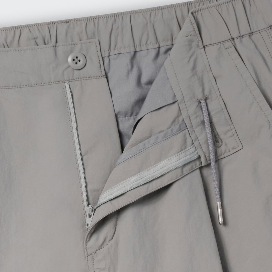 Nylon Balloon Pants [Light Gray]