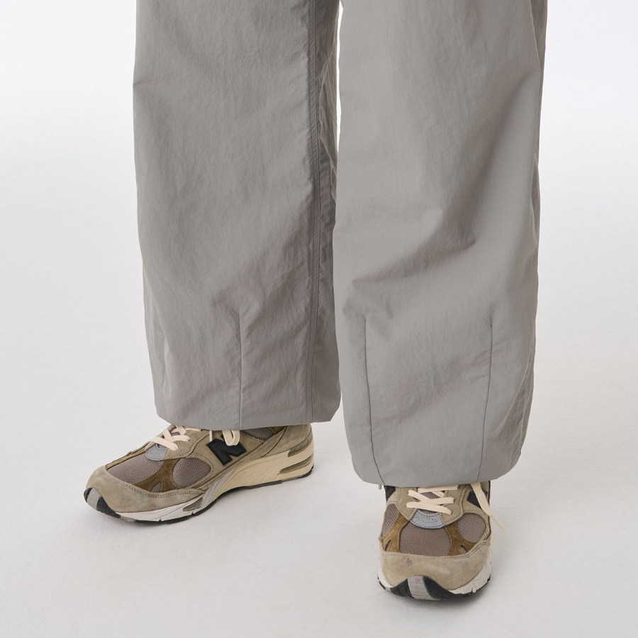 Nylon Balloon Pants [Light Gray]