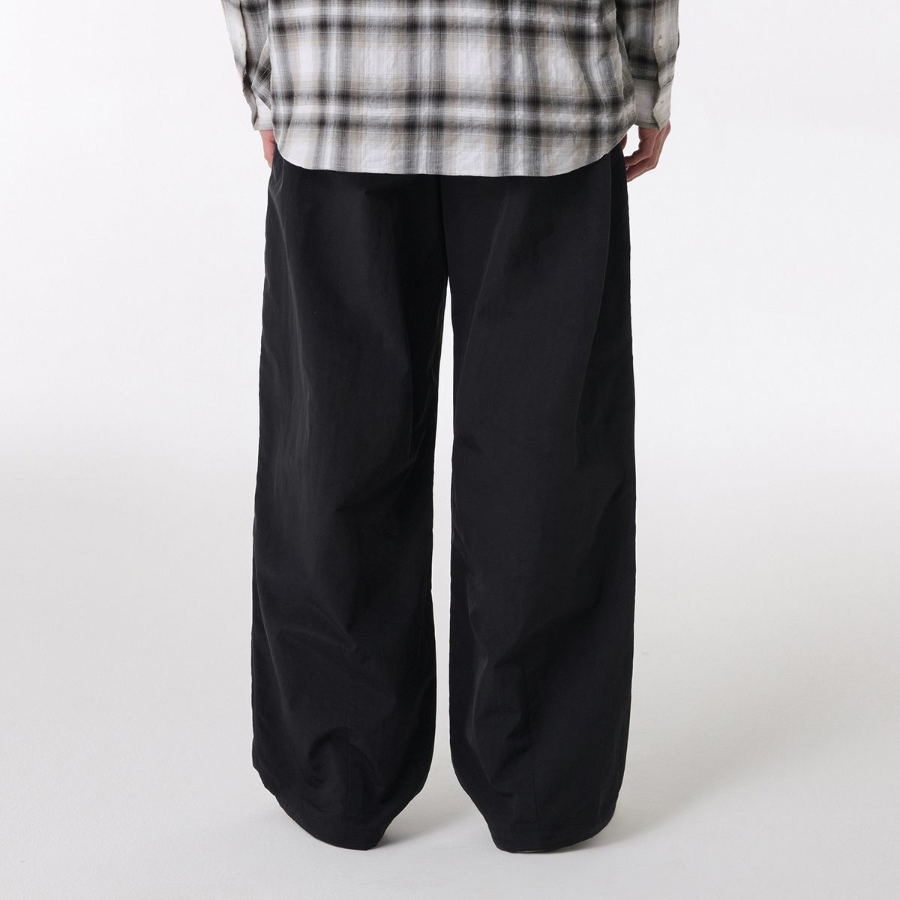Nylon Balloon Pants [Black]