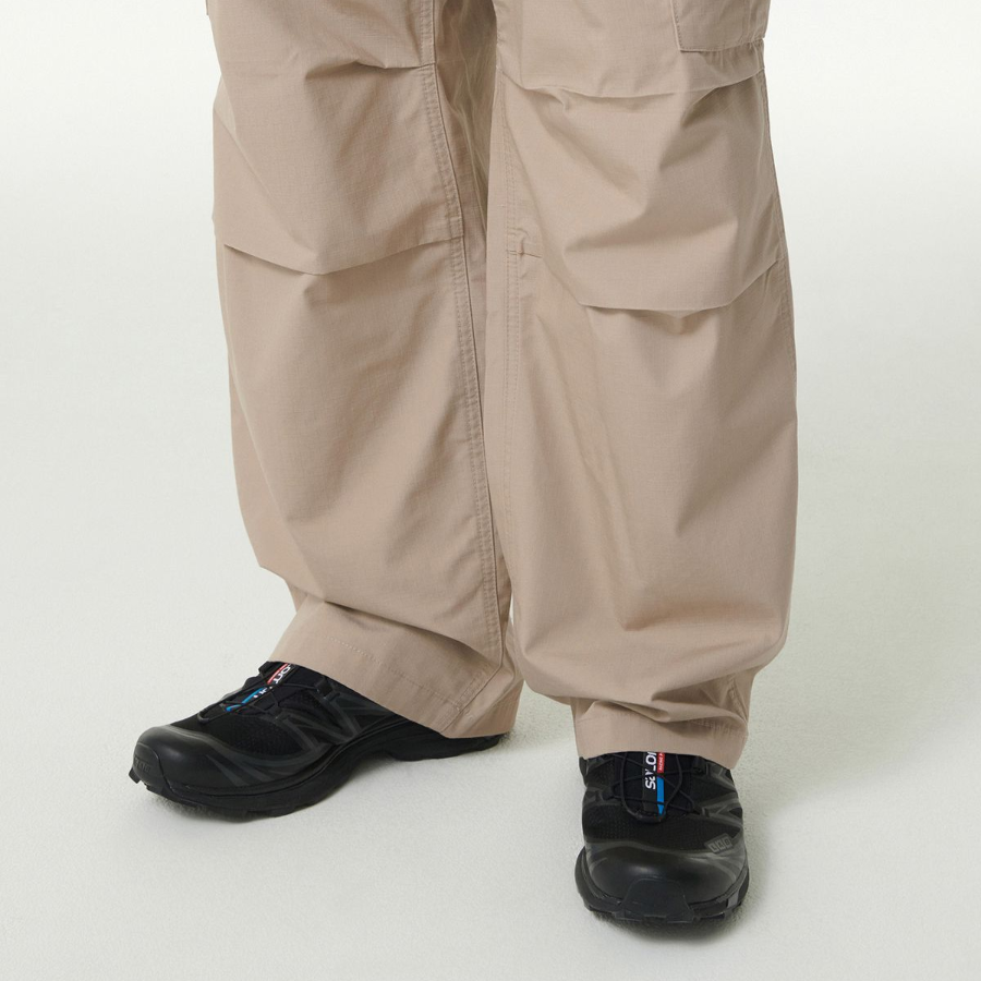 Ripstop Parachute Cargo Pants [Beige]