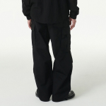 Ripstop Parachute Cargo Pants [Black]