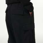 Ripstop Parachute Cargo Pants [Black]