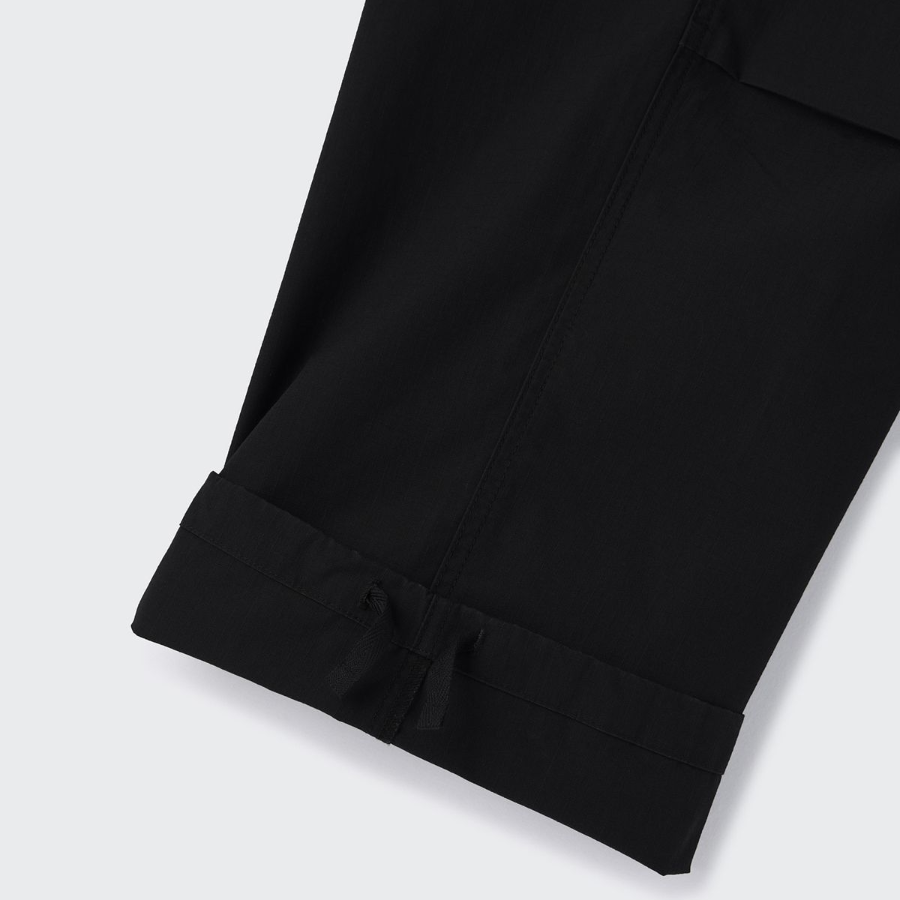 Ripstop Parachute Cargo Pants [Black]