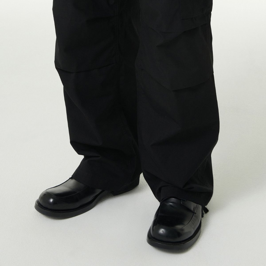 Ripstop Parachute Cargo Pants [Black]