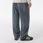 Nylon One-Tuck Wide String Pants [Blue Gray]