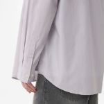Musinsa Standard Relaxed Soft Poplin Shirt – Light Grey