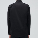 Musinsa Standard Hidden Button Dress Shirt – Black