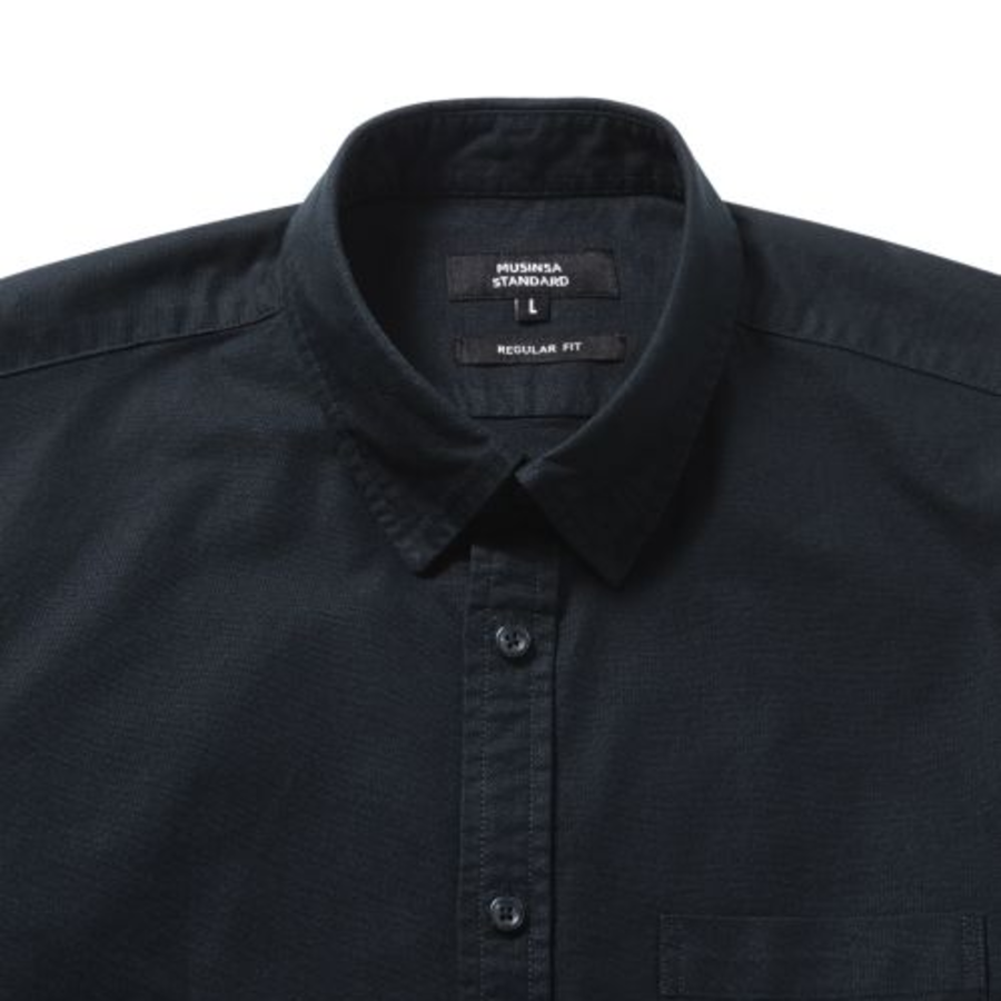 Musinsa Standard Basic Oxford Shirt – Navy