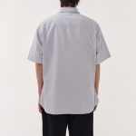 Musinsa Standard Relaxed Oxford Short Sleeve Shirt – Grey