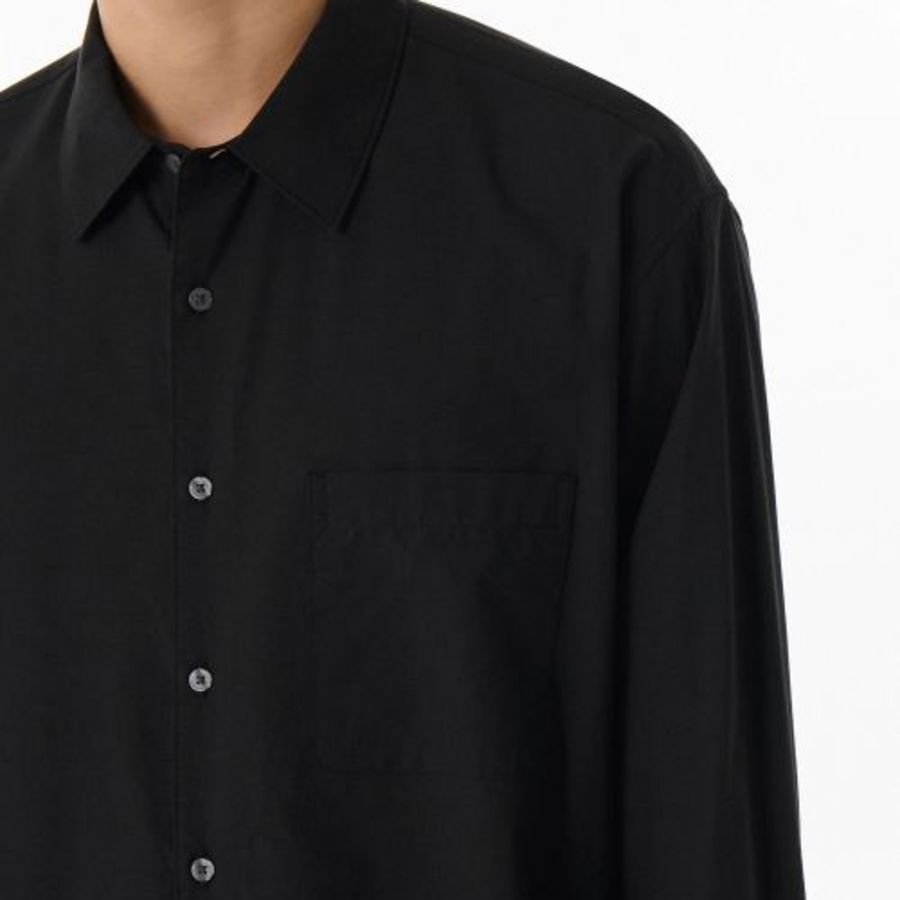 Musinsa Standard Relaxed CR Shirt – Black