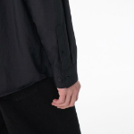 Musinsa Standard Relaxed Lightweight Nylon Shirt – Black