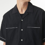 Musinsa Standard Relaxed Bowling Shirt – Black