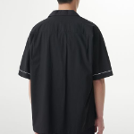Musinsa Standard Relaxed Bowling Shirt – Black
