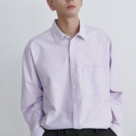 Musinsa Standard Oversized Oxford Shirt – Violet
