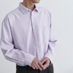 Musinsa Standard Oversized Oxford Shirt – Violet