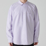 Musinsa Standard Oversized Oxford Shirt – Violet