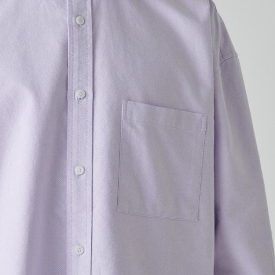Musinsa Standard Oversized Oxford Shirt – Violet
