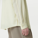 Musinsa Standard Relaxed Linen-Like Shirt – Lemon
