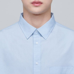 Musinsa Standard Oversized Poplin Short-Sleeve Shirt – Sky Blue