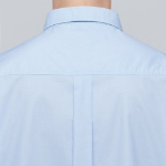 Musinsa Standard Oversized Poplin Short-Sleeve Shirt – Sky Blue