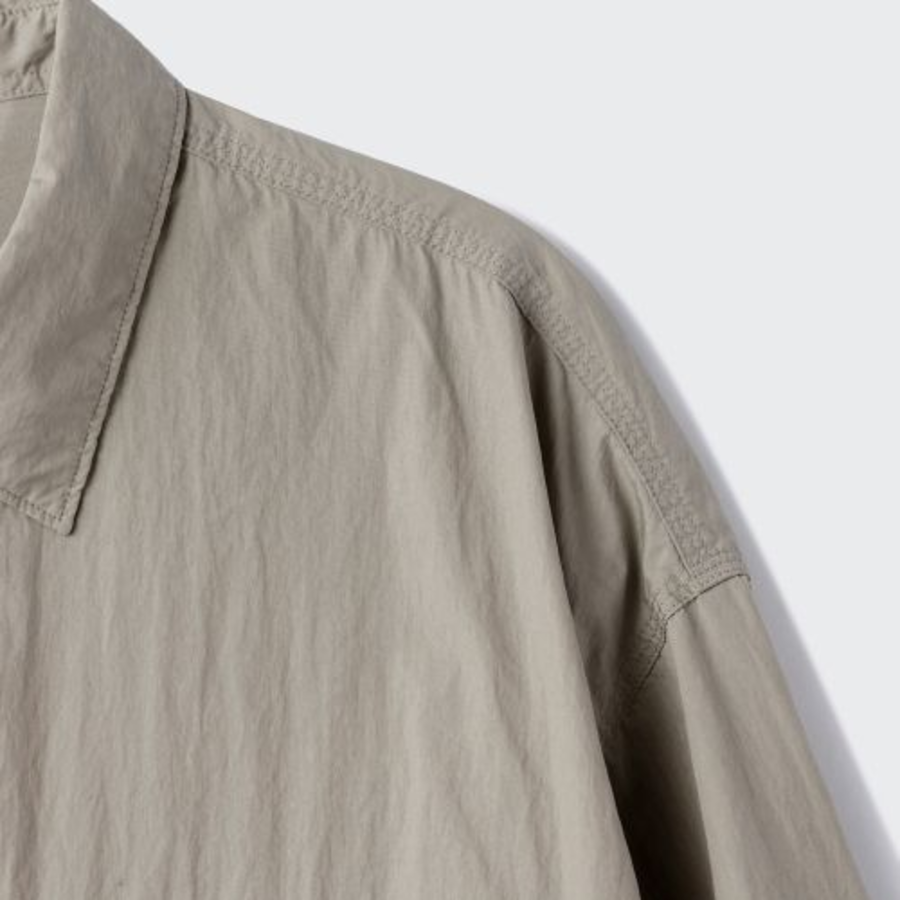 Musinsa Standard City Leisure CN Oversized Multi Pocket Shirt – Light Beige