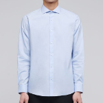 Musinsa Standard Wide Spread Collar Dress Shirt – Sky Blue
