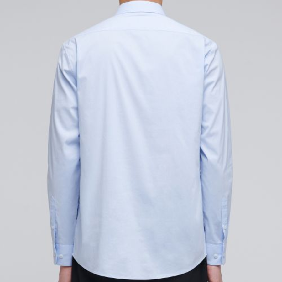 Musinsa Standard Wide Spread Collar Dress Shirt – Sky Blue