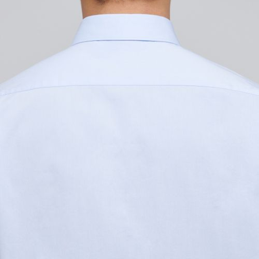 Musinsa Standard Wide Spread Collar Dress Shirt – Sky Blue